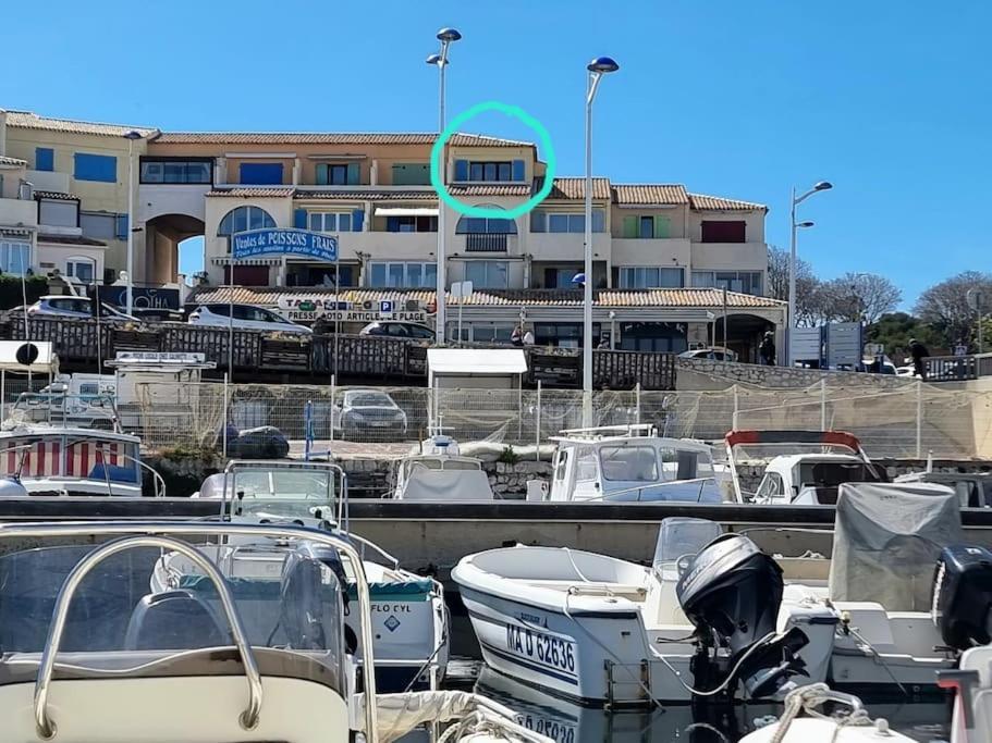 Superbe Appartement Avec Vue Mer Et Terrasse Sausset-les-Pins Exterior foto
